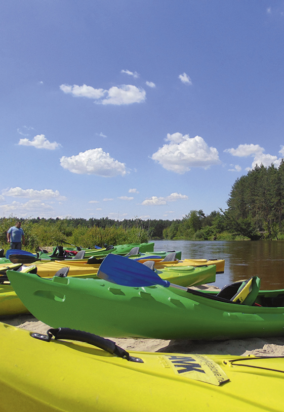 Kemping nad Pilicą - spływy kajakowe